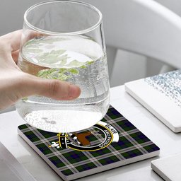 ScotsTee Shop Scottish Blair Dress Crest Tartan Drinks Coasters – Wood, Rubber, Ceramic