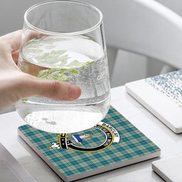 ScotsTee Shop Scottish Barclay Hunting #2 Ancient Clan Crest Tartan Drinks Coasters – Wood, Rubber, Ceramic