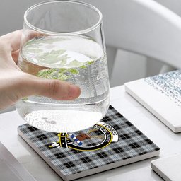 ScotsTee Shop Scottish Forbes Dress Originaux Crest Tartan Drinks Coasters – Wood, Rubber, Ceramic