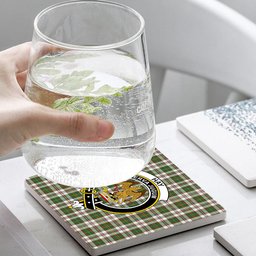 ScotsTee Shop Scottish Hay Dress Modern Crest Tartan Drinks Coasters – Wood, Rubber, Ceramic