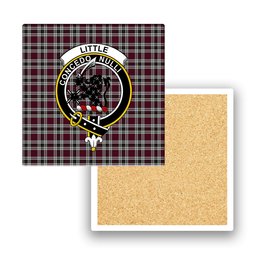 ScotsTee Shop Scottish Little Dress Crest Tartan Drinks Coasters – Wood, Rubber, Ceramic