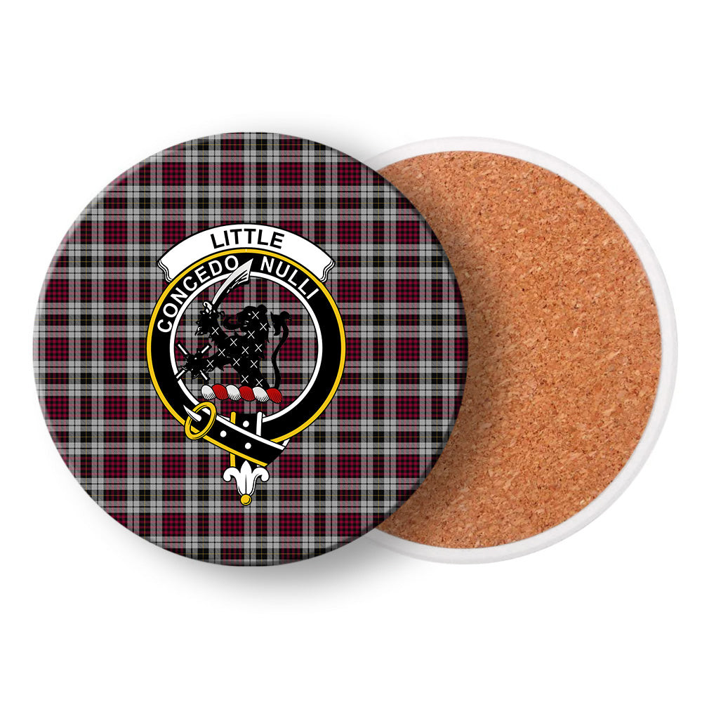 ScotsTee Shop Scottish Little Dress Crest Tartan Drinks Coasters – Wood, Rubber, Ceramic