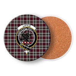 ScotsTee Shop Scottish Little Dress Crest Tartan Drinks Coasters – Wood, Rubber, Ceramic