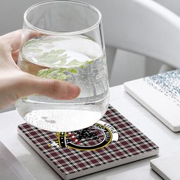 ScotsTee Shop Scottish Little Dress Ancient Crest Tartan Drinks Coasters – Wood, Rubber, Ceramic