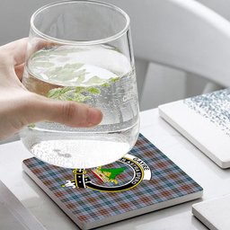ScotsTee Shop Scottish Gayre Hunting Ancient Crest Tartan Drinks Coasters – Wood, Rubber, Ceramic