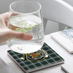 ScotsTee Shop Scottish McKenzie Dress Crest Tartan Drinks Coasters – Wood, Rubber, Ceramic