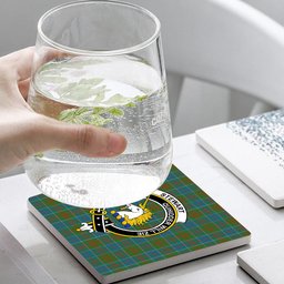 ScotsTee Shop Scottish Stewart of Appin Hunting Ancient Clan Crest Tartan Drinks Coasters – Wood, Rubber, Ceramic