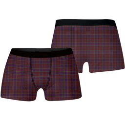 ScotsTee Shop Scottish Anderson of Kinnedear Red Tartan Boxer Shorts