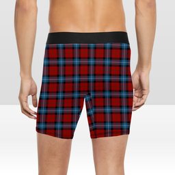 ScotsTee Shop Scottish Baillie of Polkemmet Red Tartan Boxer Shorts