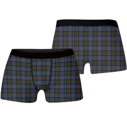 ScotsTee Shop Scottish Bowie Black Tartan Boxer Shorts