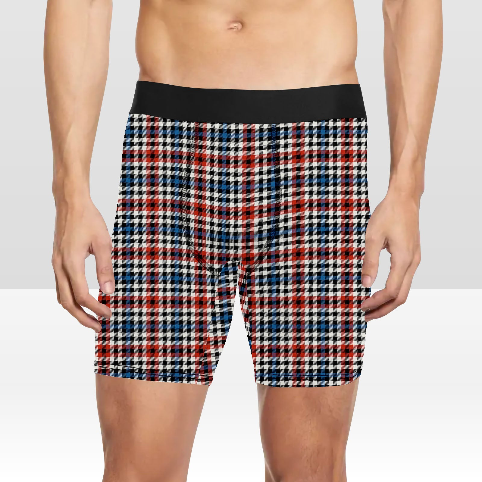 ScotsTee Shop Scottish Bell Border (Bell Southern Bell) Ancient Tartan Boxer Shorts