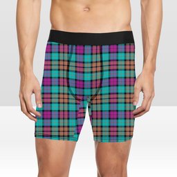 ScotsTee Shop Scottish Buchanan Inauguration Tartan Boxer Shorts
