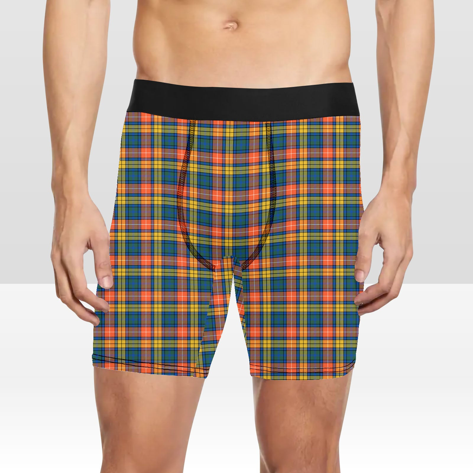 ScotsTee Shop Scottish Buchanan Ancient Tartan Boxer Shorts
