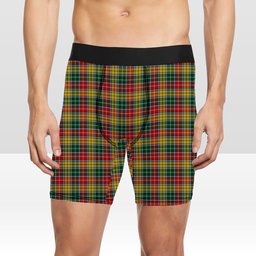 ScotsTee Shop Scottish Buchanan 1850 Tartan Boxer Shorts