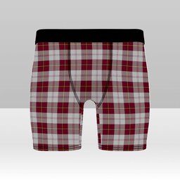 ScotsTee Shop Scottish Cunningham Dress Burgundy Dance Tartan Boxer Shorts