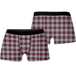 ScotsTee Shop Scottish Cunningham Dress Burgundy Dance Tartan Boxer Shorts