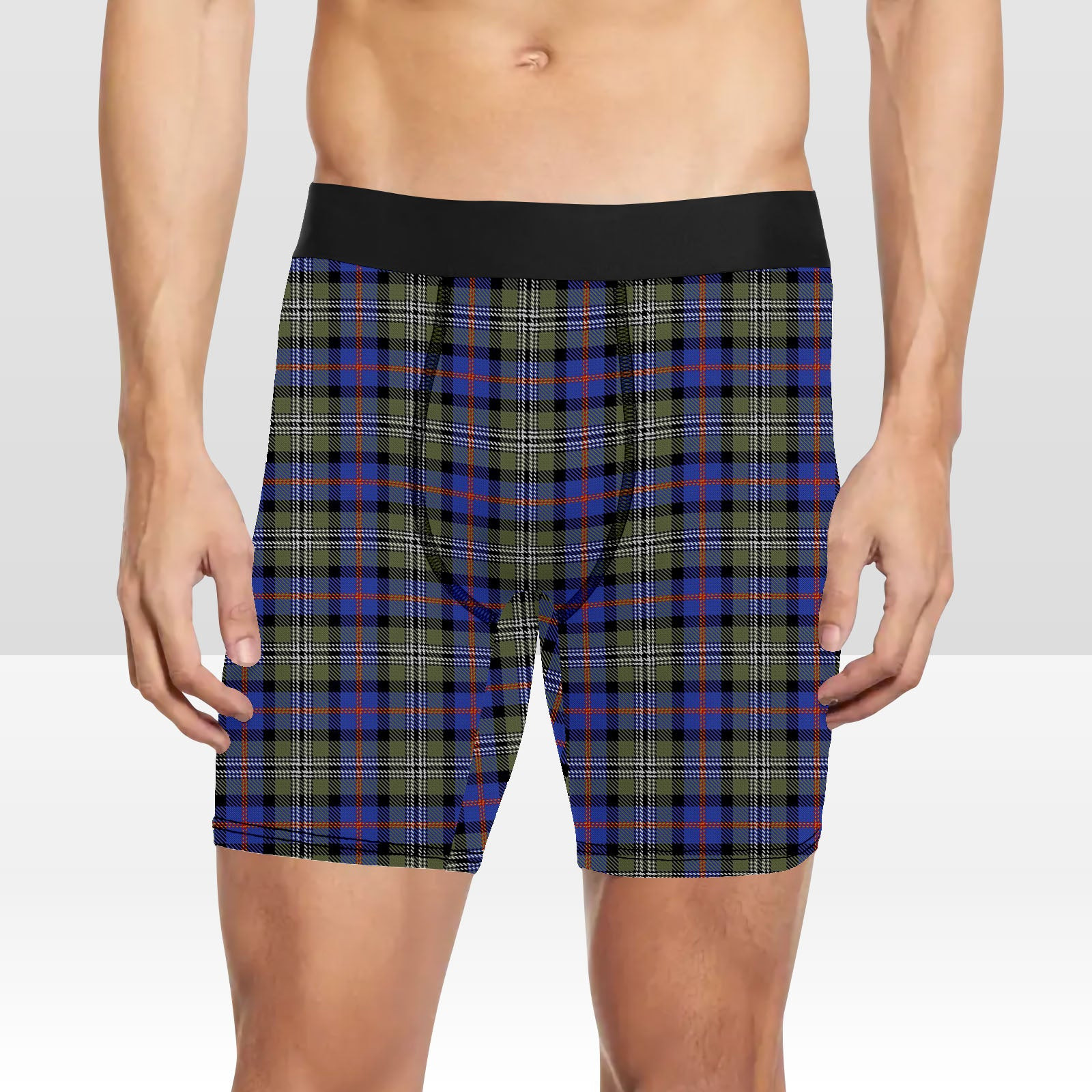 ScotsTee Shop Scottish Clan Logan Society International Tartan Boxer Shorts