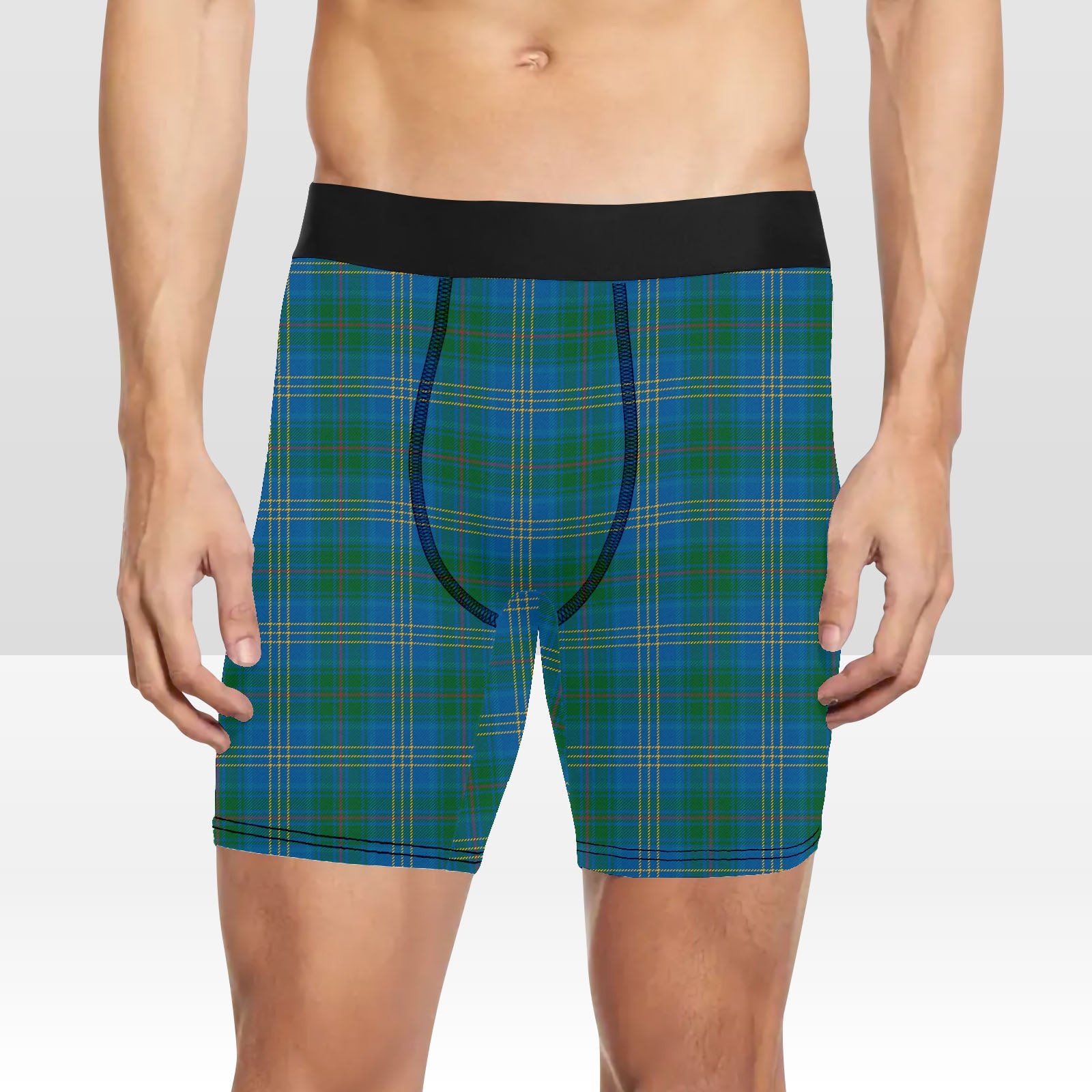 ScotsTee Shop Scottish Burns of California Ancient Tartan Boxer Shorts
