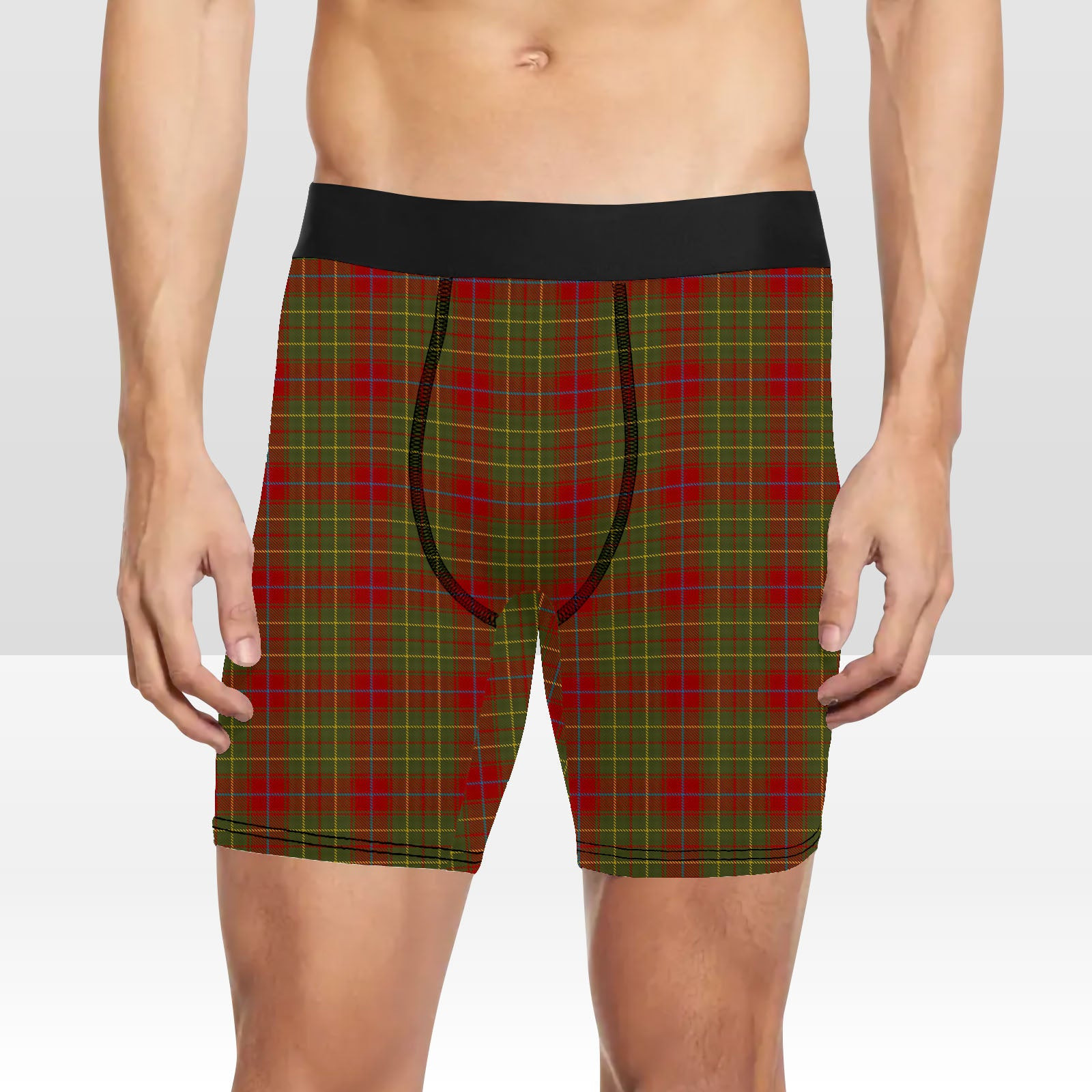 ScotsTee Shop Scottish Burnett of Powis Modern 2 Tartan Boxer Shorts