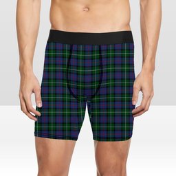 ScotsTee Shop Scottish Davidson of Tulloch 2 Tartan Boxer Shorts