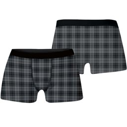 ScotsTee Shop Scottish Douglas Grey Vestiarium Scoticum Tartan Boxer Shorts