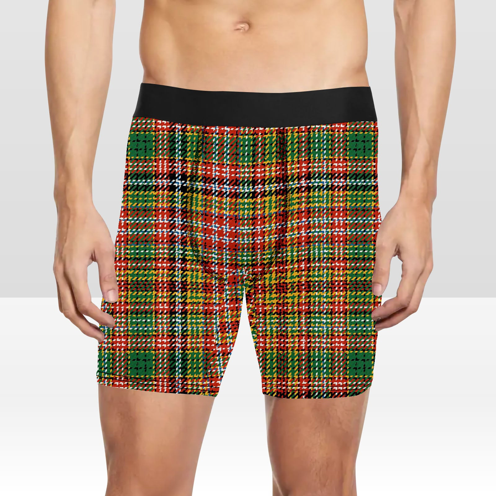 ScotsTee Shop Scottish Drummond of Strathallan Ancient Tartan Boxer Shorts