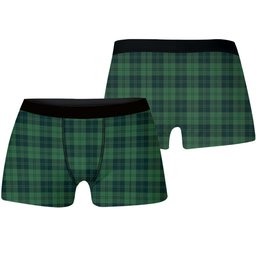 ScotsTee Shop Scottish Erskine Hunting Modern Tartan Boxer Shorts