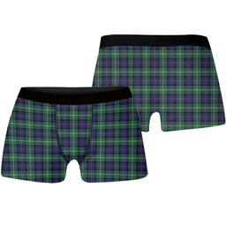 ScotsTee Shop Scottish Davidson of Tulloch Modern Tartan Boxer Shorts