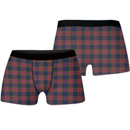 ScotsTee Shop Scottish Fraser of Boblainy Hugh Tartan Boxer Shorts