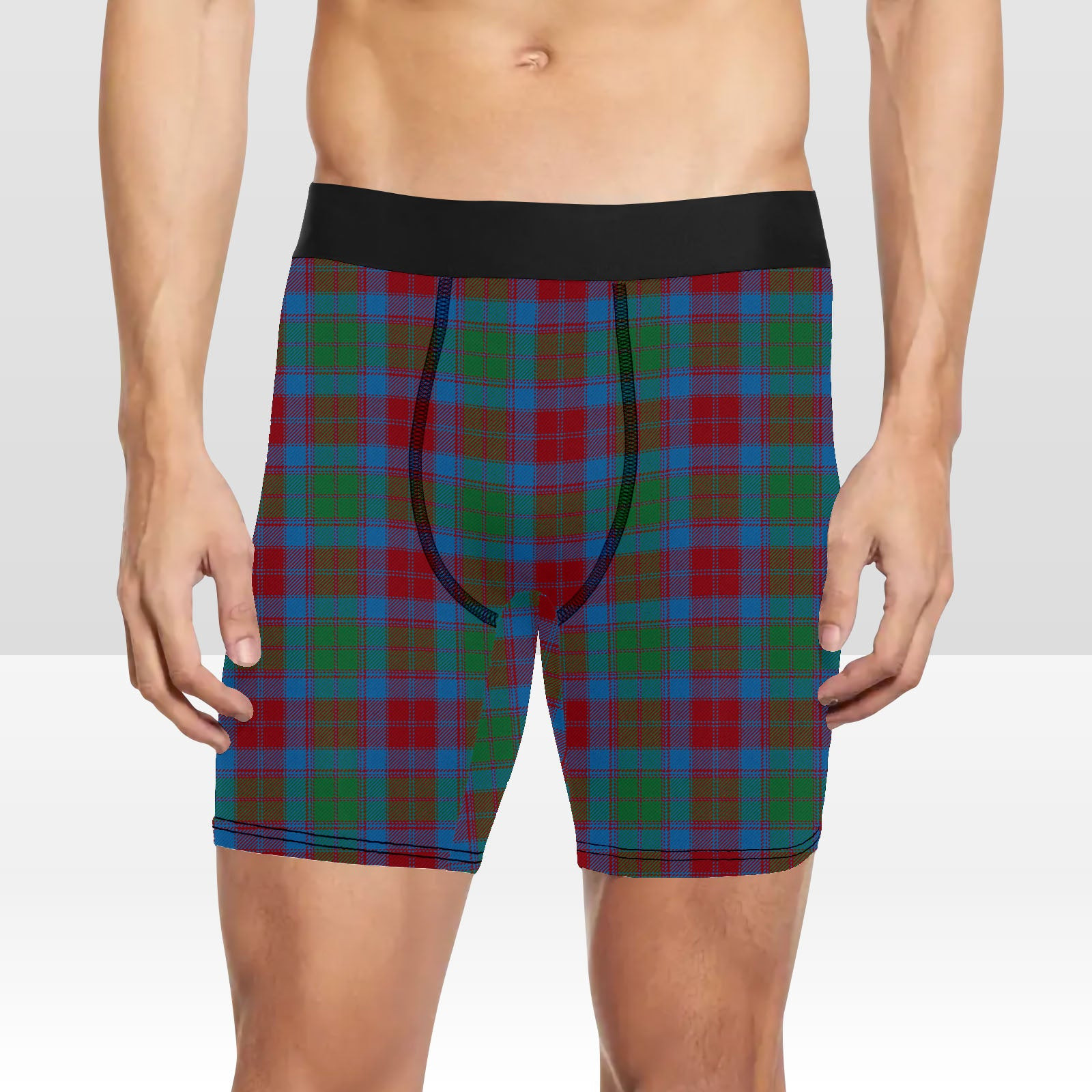 ScotsTee Shop Scottish Fraser of Altyre Ancient Tartan Boxer Shorts