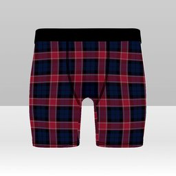 ScotsTee Shop Scottish Graham of Menteith Red Modern Tartan Boxer Shorts