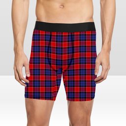 ScotsTee Shop Scottish Graham of Menteith Red Tartan Boxer Shorts