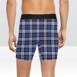 ScotsTee Shop Scottish Gillies Dress Blue Tartan Boxer Shorts