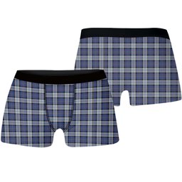 ScotsTee Shop Scottish Gillies Dress Blue Tartan Boxer Shorts