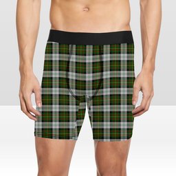 ScotsTee Shop Scottish Gillies Dress Green Tartan Boxer Shorts