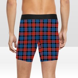 ScotsTee Shop Scottish Graham of Menteith Red Ancient Tartan Boxer Shorts