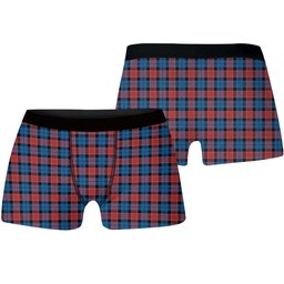 ScotsTee Shop Scottish Graham of Menteith Red Ancient Tartan Boxer Shorts