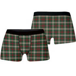 ScotsTee Shop Scottish Hohenzollern Staff Tartan Boxer Shorts