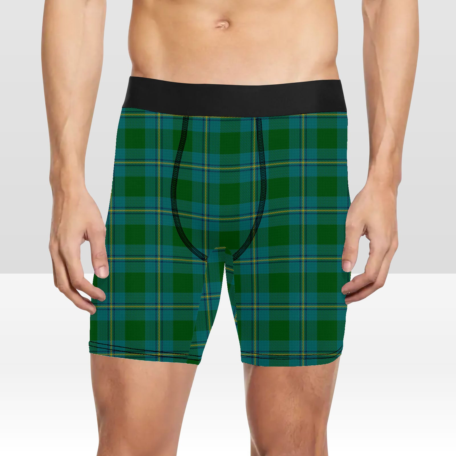 ScotsTee Shop Scottish Irvine of Bonshaw Tartan Boxer Shorts