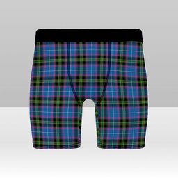 ScotsTee Shop Scottish Lang of Sherbrooke Ancient Clan Tartan Boxer Shorts