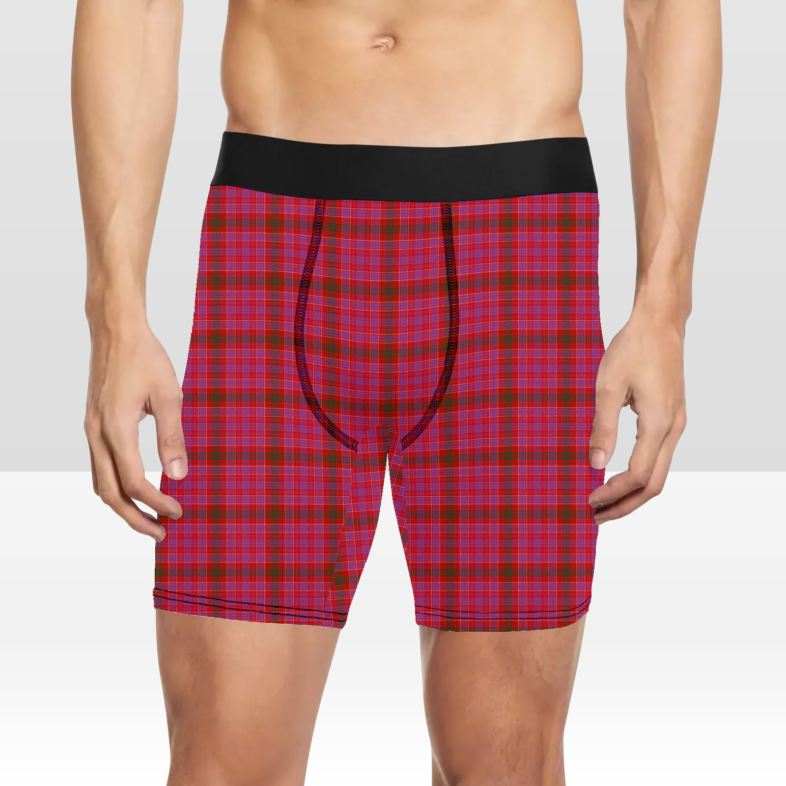 ScotsTee Shop Scottish Lumsden of Clova Modern Tartan Boxer Shorts