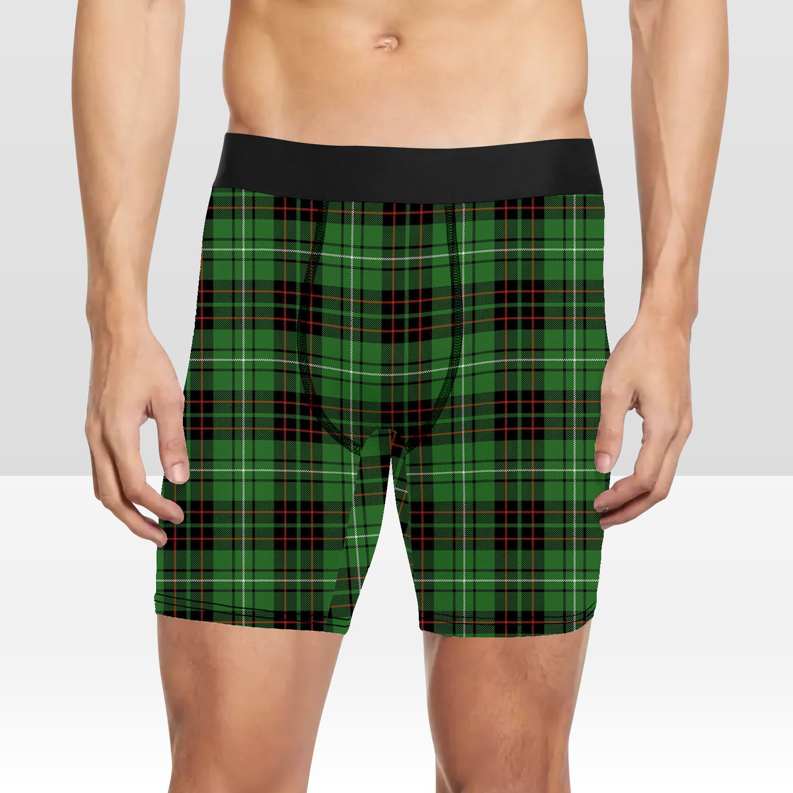 ScotsTee Shop Scottish MacAuley of Lewis Ancient Tartan Boxer Shorts