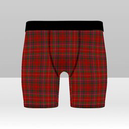 ScotsTee Shop Scottish MacDonald of Staffa 3 Tartan Boxer Shorts