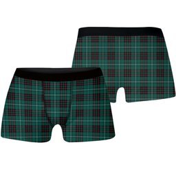 ScotsTee Shop Scottish MacAulay of Lewis Modern Tartan Boxer Shorts