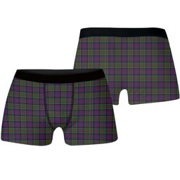 ScotsTee Shop Scottish MacDonald of Clanranald 2 Tartan Boxer Shorts