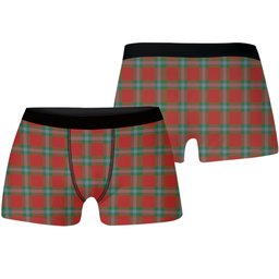 ScotsTee Shop Scottish MacLaine of Loch Buie Ancient Tartan Boxer Shorts