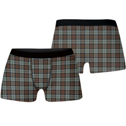 ScotsTee Shop Scottish MacLeod Of Harris Weathered Tartan Boxer Shorts