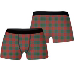 ScotsTee Shop Scottish MacPherson of Cluny Ancient Tartan Boxer Shorts