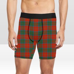 ScotsTee Shop Scottish MacPherson of Cluny Ancient Tartan Boxer Shorts