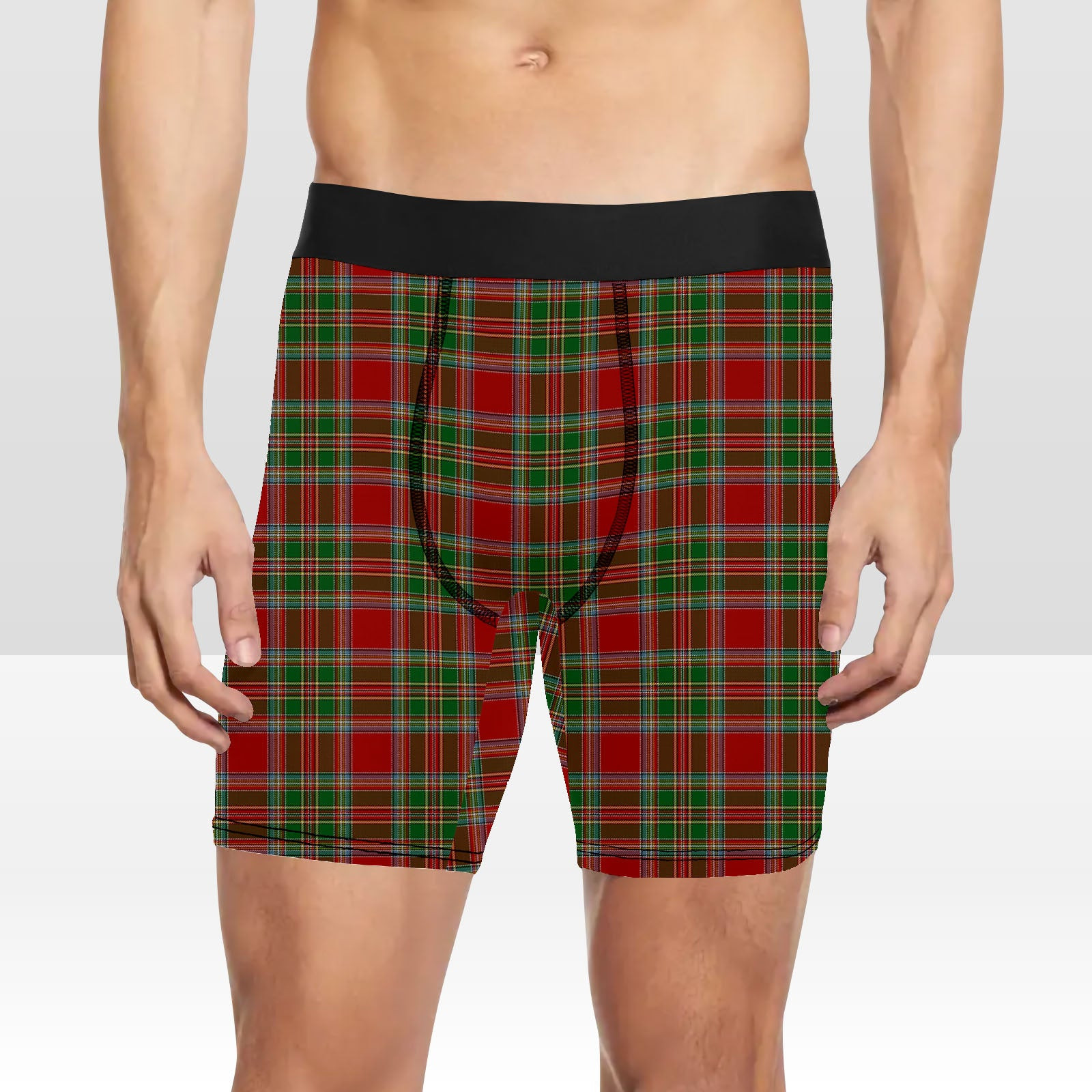 ScotsTee Shop Scottish MacLeod of Gesto 1 Tartan Boxer Shorts